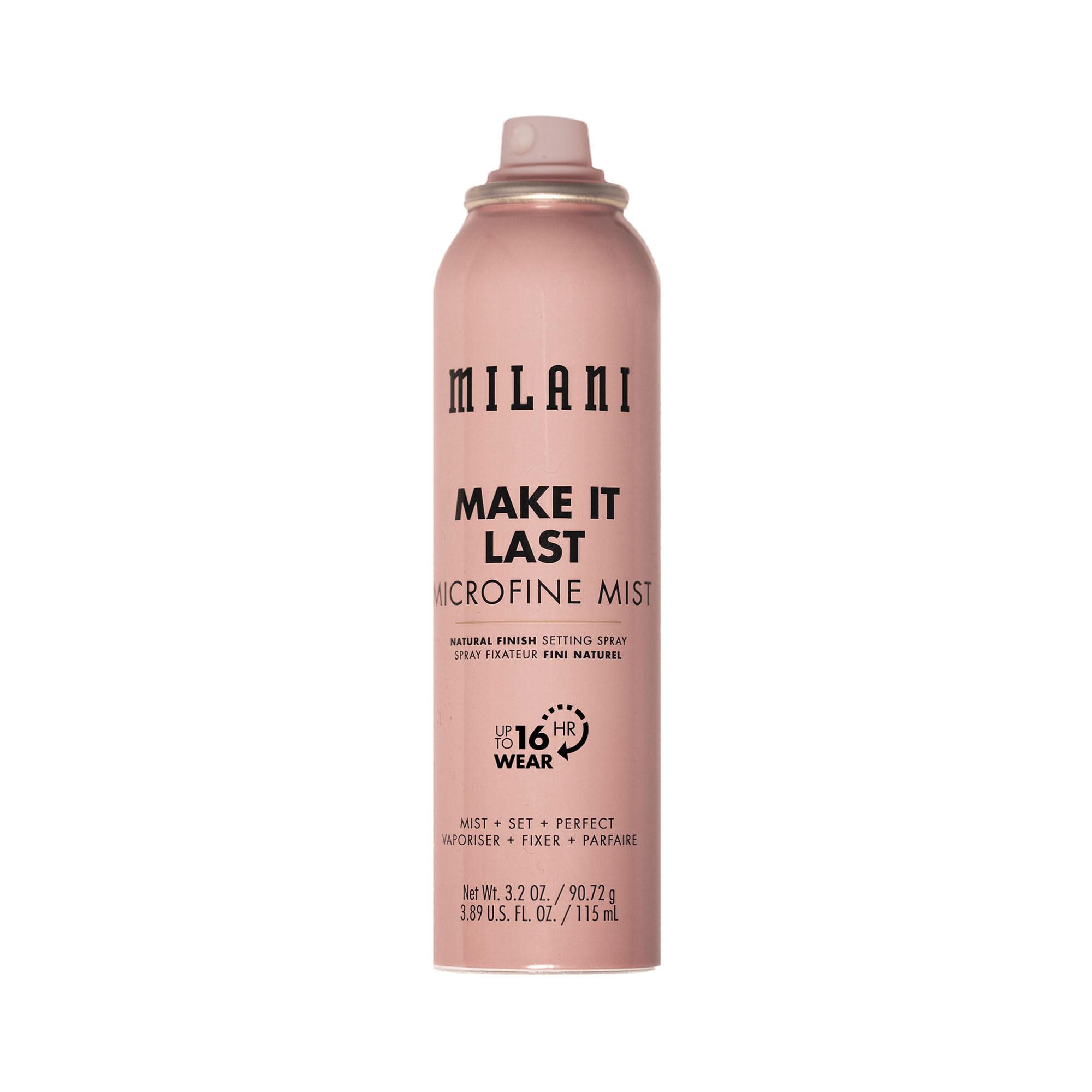 Milani Setting Spray + Primer, Make It Last Original - Natural Finish with Niacinamide for Hydration, Setting Spray for Makeup and Face Primer, 3-in-1 Prime + Hydrate + Set, 2.03 Fl. Oz